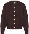 Strickjacke ICHI "Damen Langarm IHBELABLUE", Damen, Gr. L, braun (chicory...