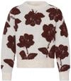 Strickpullover B.YOUNG "Damen Strickpullover langarm BYMANDA", Damen, Gr. L, rot