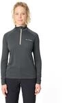 Langarmshirt VAUDE, Damen, Gr. 36, grau (graphite), Web, Obermaterial: 100%