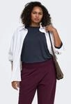 3/4-Arm-Shirt ONLY CARMAKOMA "CARCARLINNE 3/4 BOATNECK TOP JRS", Damen, Gr. M,...