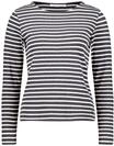 Rundhalsshirt BETTY & CO "Casual-Shirt mit U-Boot-Ausschnitt", Damen, Gr. XXL,