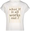 Print-Shirt CARTOON "Printshirt mit &Auml;rmelaufschlag", Damen, Gr. 34, beige (patch