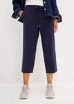 Jerseyhose BONPRIX, Damen, Gr. 52/54 (XXL), N-Gr, blau (dunkelblau),...