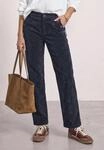 Cordhose STREET ONE "Style Amalia", Damen, Gr. 34, L&auml;nge 30, blau (indigo night),
