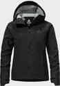 Outdoorjacke SCH&Ouml;FFEL "2.5L Jacket Style Tajiva WMN", Damen, Gr. 38, schwarz (9990,