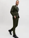Anzug JACK & JONES "JPRCOSTA SUIT", Herren, Gr. 48, N-Gr, gr&uuml;n (rosin...