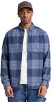 Flanellhemd TIMBERLAND "Flannel House Check Shirt (Regular)", Herren, Gr. L, N-Gr,