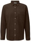 Langarmhemd S.OLIVER, Herren, Gr. S, N-Gr, braun, Cord, Obermaterial: 98% Baumwolle,