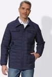 Steppjacke CLASSIC, Herren, Gr. 52, blau (marine), 100% Polyester, Wattierung:100%