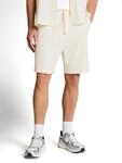 Relaxshorts TOM TAILOR DENIM, Herren, Gr. XL, N-Gr, beige (wool wei&szlig;), Web,