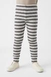 Leggings NAME IT "NMMWANG WOOL NEEDLE LONGJOHN NOOS", Jungen, Gr. 92, N-Gr, grau