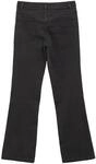 Bootcut-Jeans S.OLIVER JUNIOR, M&auml;dchen, Gr. 134, N-Gr, schwarz, Denim/Jeans,