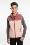 Fleeceweste TROLLKIDS "KIDS HEMSEDAL VEST", Kinder, Gr. 140, frozen berry,...