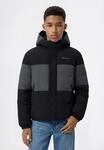 Steppjacke CHAMPION "SPORTWEAR JACKET Standard Fit", Jungen, Gr. L, schwarz-wei&szlig;