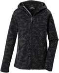 Softshelljacke KILLTEC "KOW 165 GRLS SFTSHLL JCKT", Kinder, Gr. 152, schwarz,