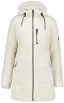 Fleecejacke ICEPEAK "ICEPEAK CHELLES", Damen, Gr. S, wei&szlig; (natural wei&szlig;),