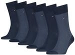 Socken TOMMY HILFIGER, Herren, Gr. 39-42, Sockengr&ouml;&szlig;e, navy, Obermaterial: 61%