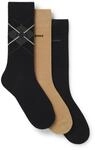 Socken BOSS "3PRSGiftset ArgyleCC", Herren, Gr. 40-46, Sockengr&ouml;&szlig;e, bunt (open