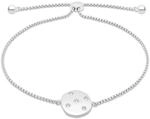 Edelstahlarmband TAMARIS "Schmuck Geschenk Edelstahl Armkette Little Twinkel", silber