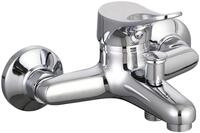 Waschtischarmatur EISL "Verona", silber (chrom), B:17cm H:10,6cm, Messing, Armaturen,