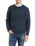Strickpullover REPLAY, Herren, Gr. L, blau (spellbound), Strick, Obermaterial:...