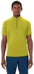 Radtrikot VAUDE "Men's Adlux HZ Shirt", Herren, Gr. L, gr&uuml;n (light leaf),