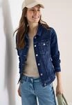 Jeansjacke CECIL, Damen, Gr. XL (44), blau (mid blau wash), Web, Obermaterial: 70%
