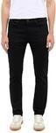 Slim-fit-Jeans MUSTANG "Herren Style Vegas Slim", Herren, Gr. 32, L&auml;nge 30, schwarz