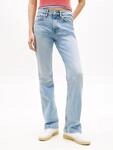 Bootcut-Jeans TOMMY JEANS "CLEO MID BOOTCUT", Damen, Gr. 32, L&auml;nge 32, blau...