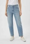 5-Pocket-Jeans MAC "DANNI", Damen, Gr. 34, N-Gr, blau (scissor blau used),
