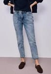 Cargojeans STREET ONE "Style Charlie", Damen, Gr. 27, L&auml;nge 28, blau (bleached