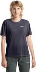Funktionsshirt JACK WOLFSKIN "VONNAN S/S T W", Damen, Gr. XS, grau (graphite),
