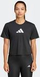 T-Shirt ADIDAS PERFORMANCE "TRAIN ESSENTIALS BIG LOGO PERFORMANCE TRAINING",...