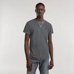 T-Shirt G-STAR "Nifous", Herren, Gr. S, schwarz (dk schwarz gd), Jersey,