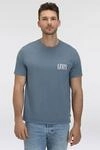 T-Shirt LEVI'S "RELAXED FIT TEE", Herren, Gr. S, blau, Jersey, Obermaterial: 100%
