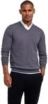 Strickpullover FALKE "Pure Merino Wool", Herren, Gr. XXXL, blau (dunkelgrau (3970)),