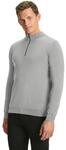 Strickpullover FALKE "Pure Merino Wool", Herren, Gr. XXXL, light grau (3400),