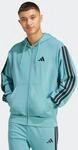 Kapuzensweatshirt ADIDAS SPORTSWEAR "ESSENTIALS 3-STREIFEN FRENCH TERRY", Herren, Gr.