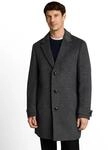 Wollmantel TOM TAILOR, Damen, Gr. M, dunkelgrau, Web, Obermaterial: 66% Polyester,