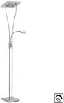 JUST LIGHT Stehlampe "HELIA", silber (edelstahlfarben), 3, H: 197,5cm, 1 Stk.,