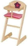 Puppenhochstuhl ROBA "Happy Fee", beige (natur), Puppenm&ouml;bel, KinderB:25cm H:56cm