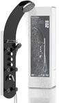 Duschs&auml;ule EISL "KARIBIK", schwarz, H:140cm, Kunststoff, Metall, Brausegarnituren,
