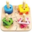 Steckspielzeug HAPE, bunt, Steckspielzeug, KinderB:20cm H:12cm T:20cm, Holz,