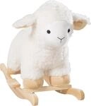 Schaukeltier ROBA "Schaf", wei&szlig;, Schaukeltiere, BabyB:32cm H:46cm T:65cm,