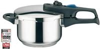 Schnellkochtopf ELO "Praktika Plus", silber (edelstahlfarben), B:21,5cm H:2,7cm