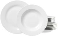 Tafelservice RITZENHOFF & BREKER "Bianco", wei&szlig;, 12 Stk., Porzellan,...