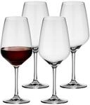 Rotweinglas VILLEROY & BOCH "Rotweingl&auml;ser Voice Basic 500 ml 4er Set transparent",