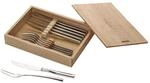Besteck-Set VILLEROY & BOCH "Steakbesteck Piemont 12er Set silber", silber,