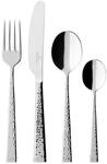 Besteck-Set VILLEROY & BOCH "Tafelbesteck Blacksmith 24er Set silber", silber,