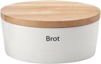 Brotkasten CONTINENTA, wei&szlig;, B:23cm H:13,5cm L:30cm, Keramik,